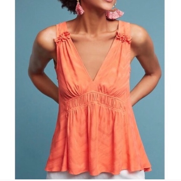 Anthropologie Tops - NWT Anthropologie Maeve Bretta Gathered Tank Top
